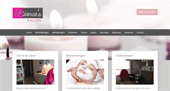 Desktop Screenshot of biancassalon.nl